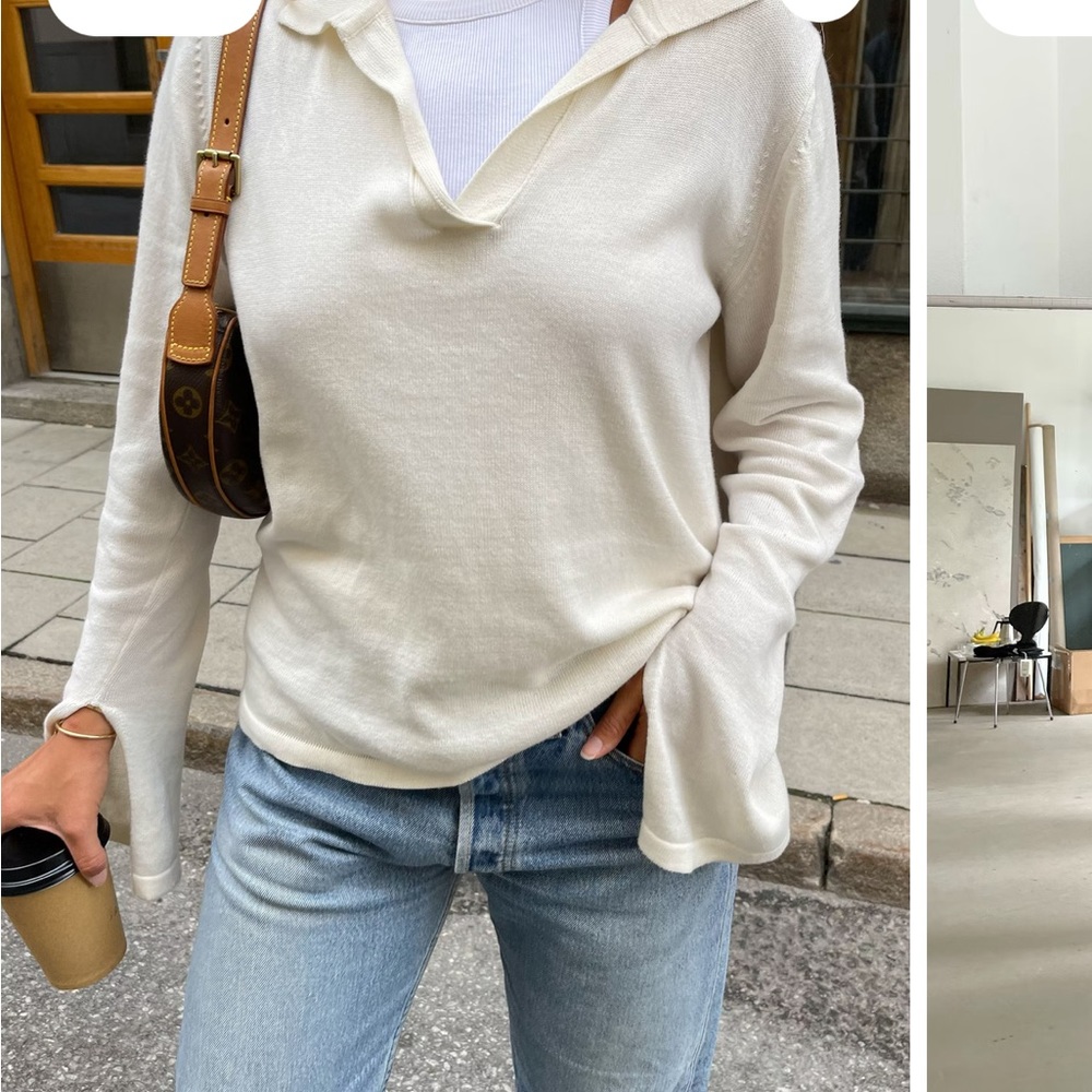 DJERF AVENUE Getaway Top Cream - size M